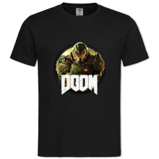 TDoom -shirt with Print Doom - 2XL black