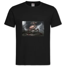 TDoom Robot Scorpion -shirt with Print Doom Robot Scorpion - 2XL black