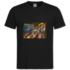 TDota Plus -shirt with Print Dota Plus - 2XL black