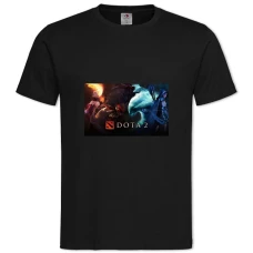 TDota 2 Four Elements -shirt with Print Dota 2 Four Elements - 2XL black