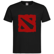 TDota 2 Logo Print -shirt with Print Dota 2 Logo Print - 2XL black