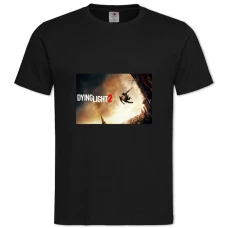Футболка с принтом Умирающий Свет 2 - 2XL черная