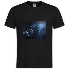TEve Online Into The Abyss -shirt with Print Eve Online Into The Abyss - 2XL black