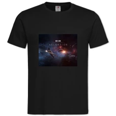 TEve Online Ascension -shirt with Print Eve Online Ascension - 2XL black