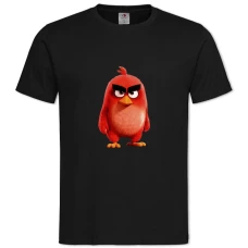 TAngry Birds Red Bird -shirt with Print Angry Birds Red Bird - 2XL black