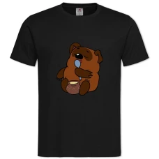 TWinnie The Pooh Sweet Tooth -shirt with Print Winnie The Pooh Sweet Tooth - 2XL black