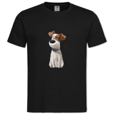 TThe Secret Life Of Pets Max -shirt with Print The Secret Life Of Pets Max - 2XL black