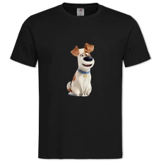 TThe Secret Life Of Pets Max Dog -shirt with Print The Secret Life Of Pets Max Dog - 2XL black
