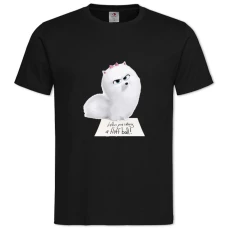TThe Secret Life Of Pets Little Gidget -shirt with Print The Secret Life Of Pets Little Gidget - 2XL black