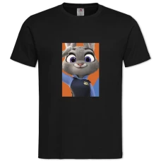 TZootopia Judy Hopps -shirt with Print Zootopia Judy Hopps - 2XL black