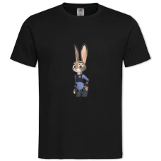 TZootopia Judy -shirt with Print Zootopia Judy - 2XL black