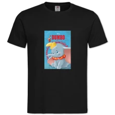 TDambo Main Theme -shirt with Print Dambo Main Theme - 2XL black