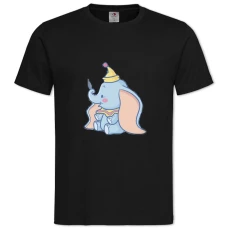 TDambo Art Version -shirt with Print Dambo Art Version - 2XL black