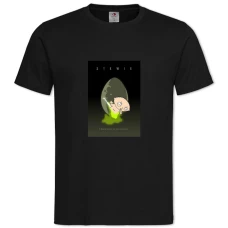 Футболка с принтом Гриффины Стюи - 2XL черная