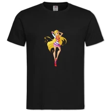 TWinx Club Stella Girl -shirt with Print Winx Club Stella Girl - 2XL black