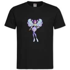 TWinx Club Cute Princess -shirt with Print Winx Club Cute Princess - 2XL black