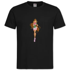 TWinx Club Cute Flora -shirt with Print Winx Club Cute Flora - 2XL black
