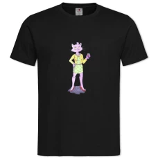 TBojack Horseman Princess Carolyn -shirt with Print Bojack Horseman Princess Carolyn - 2XL black