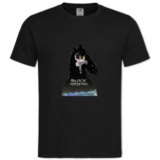TBojack Horseman Main Theme -shirt with Print Bojack Horseman Main Theme - 2XL black