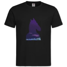 TBojack Horseman Shadow -shirt with Print Bojack Horseman Shadow - 2XL black