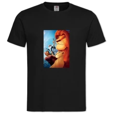 TThe Lion King Main Theme -shirt with Print The Lion King Main Theme - 2XL black