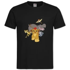TThe Lion King Heroes -shirt with Print The Lion King Heroes - 2XL black