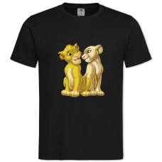 TThe Lion King Little Love -shirt with Print The Lion King Little Love - 2XL black