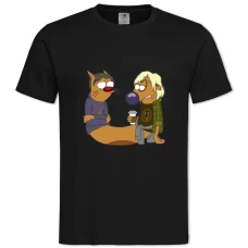 TCatdog Hipsters -shirt with Print Catdog Hipsters - 2XL black
