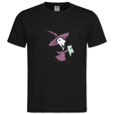 TThe Nightmare Before Christmas Witch -shirt with Print The Nightmare Before Christmas Witch - 2XL black