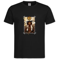 TThe Nightmare Before Christmas Jack Skellington Art -shirt with Print The Nightmare Before Christmas Jack Skellington Art - 2XL black