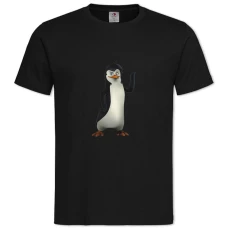 TMadagascar Penguin -shirt with Print Madagascar Penguin - 2XL black