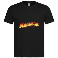 TMadagascar Logo -shirt with Print Madagascar Logo - 2XL black
