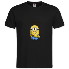 Футболка з принтом Гидкий Я Банана - 2XL чорна