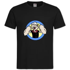 TPopeye The Sailor Logo -shirt with Print Popeye The Sailor Logo - 2XL black