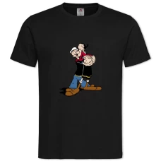 TPopeye The Sailor Love -shirt with Print Popeye The Sailor Love - 2XL black