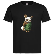 Футболка с принтом Кунг Фу Панда Учитель - 2XL черная