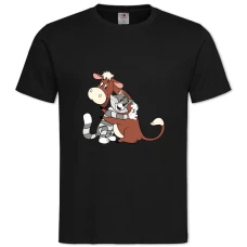 TButtermilk Matroskin With Ladybird -shirt with Print Buttermilk Matroskin With Ladybird - 2XL black