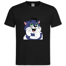 TButtermilk Cat Matroskin Hero -shirt with Print Buttermilk Cat Matroskin Hero - 2XL black