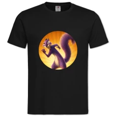 TThe Nut Job Squirrel Hero -shirt with Print The Nut Job Squirrel Hero - 2XL black