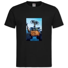 TWall-E Main Hero Robot -shirt with Print Wall-E Main Hero Robot - 2XL black