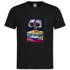 TWall-E Main Robot -shirt with Print Wall-E Main Robot - 2XL black