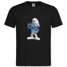 TThe Smurfs Power -shirt with Print The Smurfs Power - 2XL black