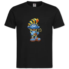 TThe Smurfs Egyptian -shirt with Print The Smurfs Egyptian - 2XL black