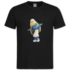 TThe Smurfs Smurf Girl -shirt with Print The Smurfs Smurf Girl - 2XL black