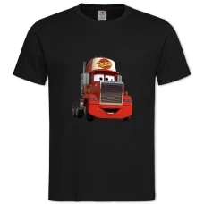 TCars Big Red Car -shirt with Print Cars Big Red Car - 2XL black
