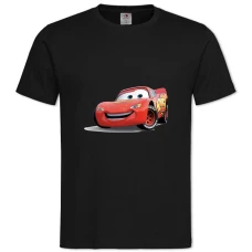 TCars Car Red -shirt with Print Cars Car Red - 2XL black