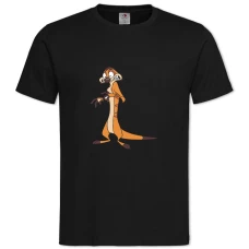 TTimon And Pumbaa Scary Timon -shirt with Print Timon And Pumbaa Scary Timon - 2XL black