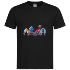 TTrolls Heroes -shirt with Print Trolls Heroes - 2XL black