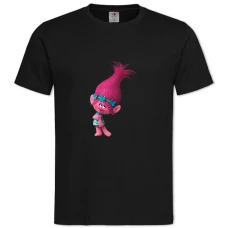 TTrolls Princess Poppy -shirt with Print Trolls Princess Poppy - 2XL black