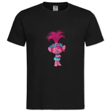 TTrolls Poppy Princess -shirt with Print Trolls Poppy Princess - 2XL black